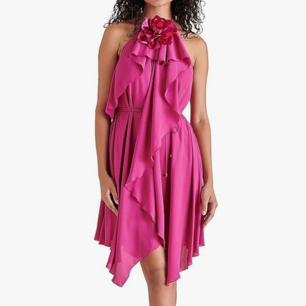 ✧・゚NWT steve madden rosette dress